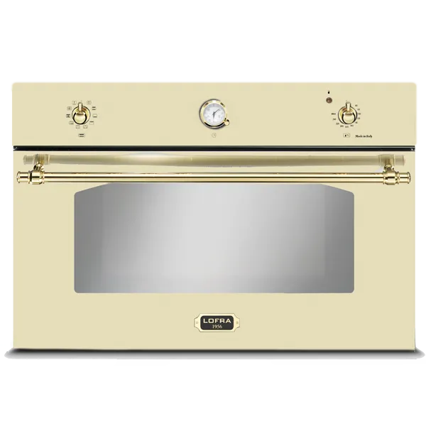 lofra-dolcevita-frbi99ee-four-lectrique-90-cm-ivoire-laiton image 1