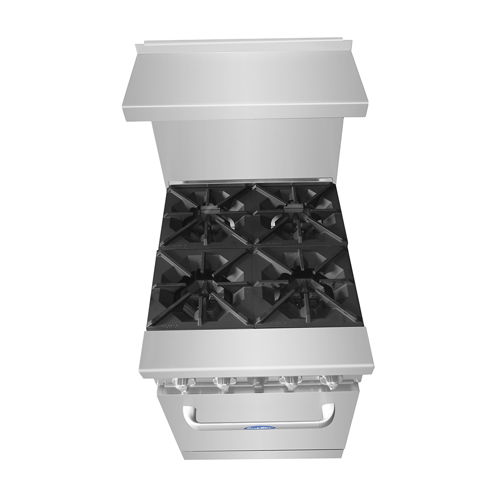 cookrite-agr-4b-fourneau-gaz-4-feux-avec-four-inox image 5