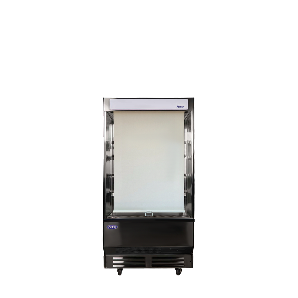 atosa-aom-40b-vitrine-r-frig-r-e-ouverte-101-cm-noire image 2