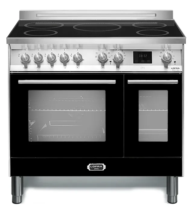 lofra-curva-inox-pnmd96mfte-5i-cuisini-re-noir-90-cm-induction image 1