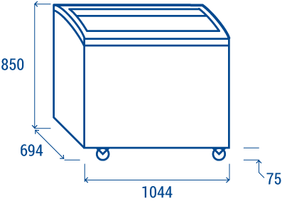 cool-head-freezer-cg-309a-cong-lateur-coffre-300-l-led image 7