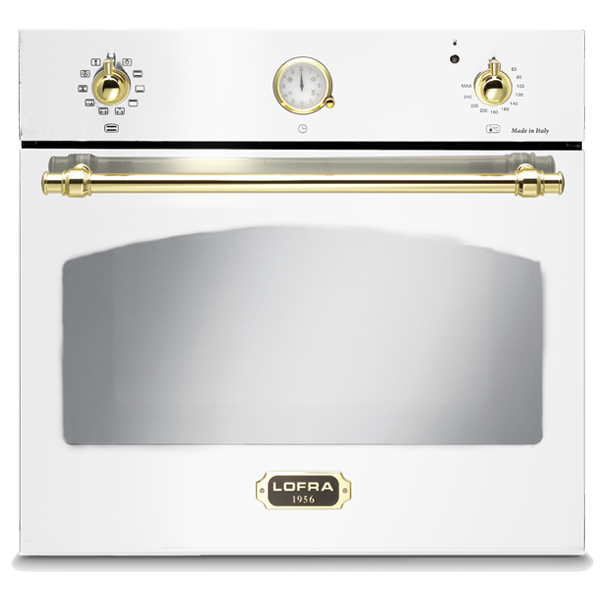 lofra-dolcevita-frbp69ee-four-60cm-blanc-perle-72l-laiton image 1
