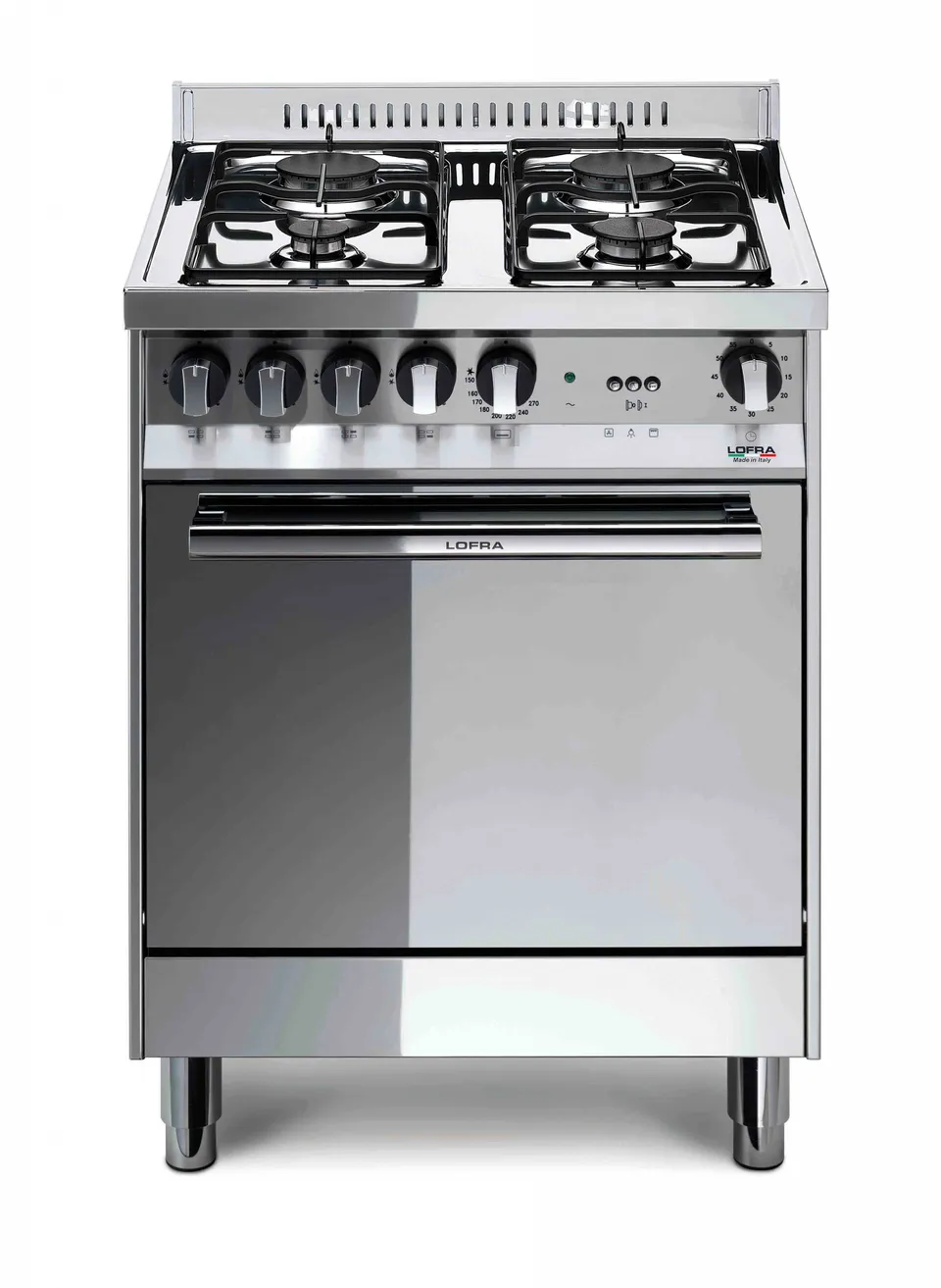 lofra-maxima-m65gv-cuisini-re-gaz-60-cm-inox-4-feux image 1