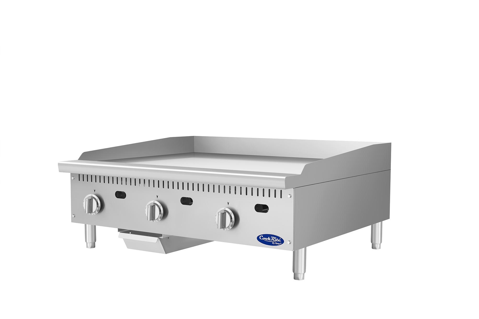 atosa-cookrite-atg-3624-c-plancha-gaz-chrome-thermostatique image 3