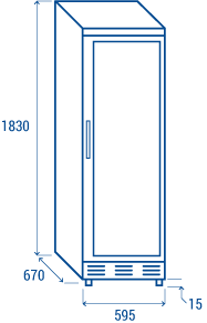 cool-head-drinks-tkg-390-vitrine-boissons-blanc-350-l image 5
