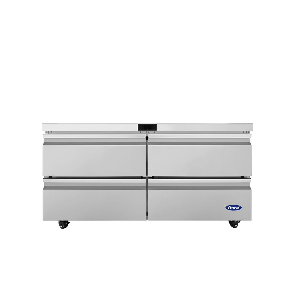 atosa-auf60d4-cong-lateur-sous-comptoir-4-tiroirs-inox image 1