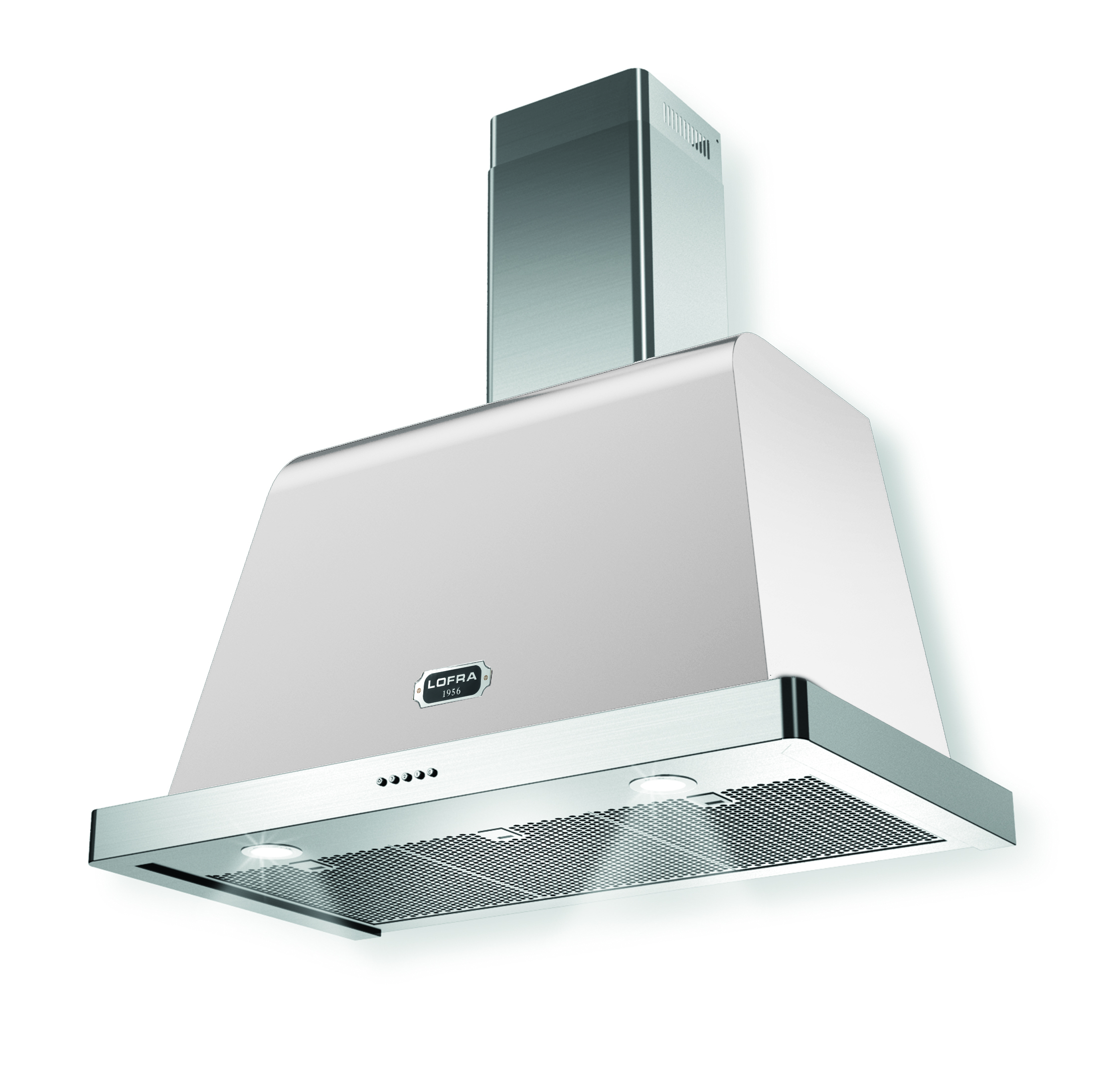 lofra-dolcevita-hotte-90-cm-blanc-perle-800-m-h image 1