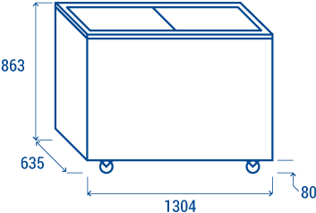 cool-head-freezer-cfg-408-cong-lateur-coffre-400-l-blanc image 7