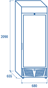 cool-head-freezer-tng-480c-vitrine-cong-lateur-350-l image 6