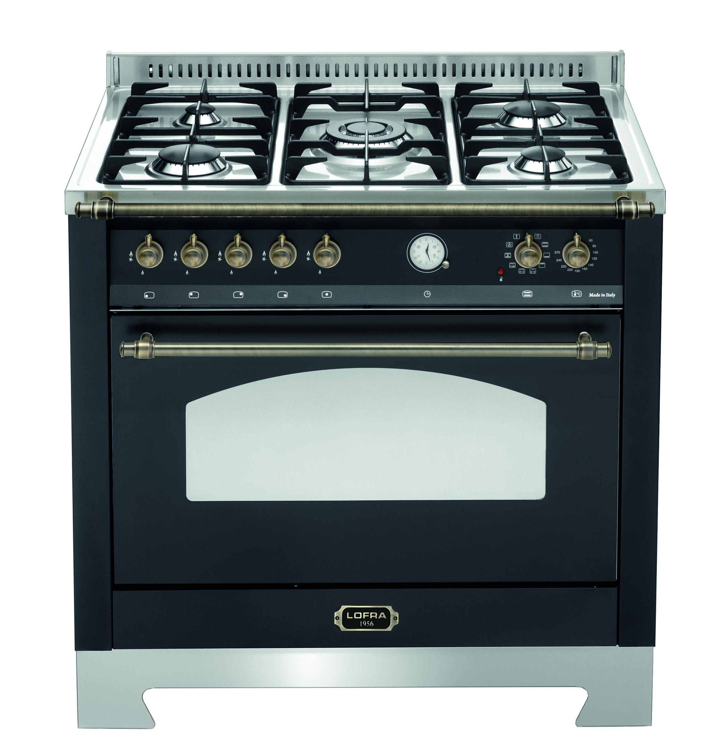 lofra-dolcevita-rnmg96mft-ci-cuisini-re-90-cm-noir-bronze image 1