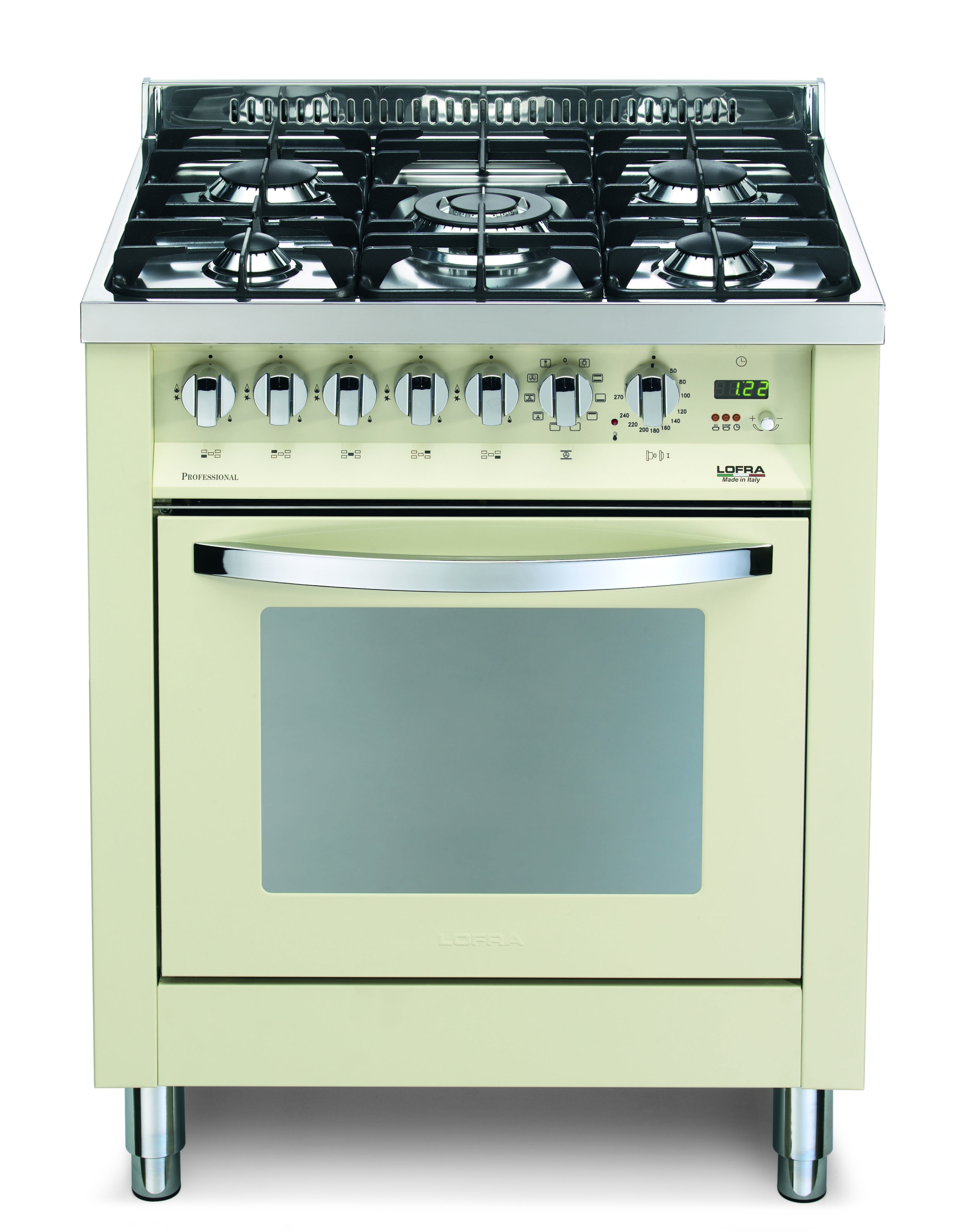 lofra-rainbow-pbi76mft-c-cuisini-re-gaz-ivoire-inox-70-cm image 1