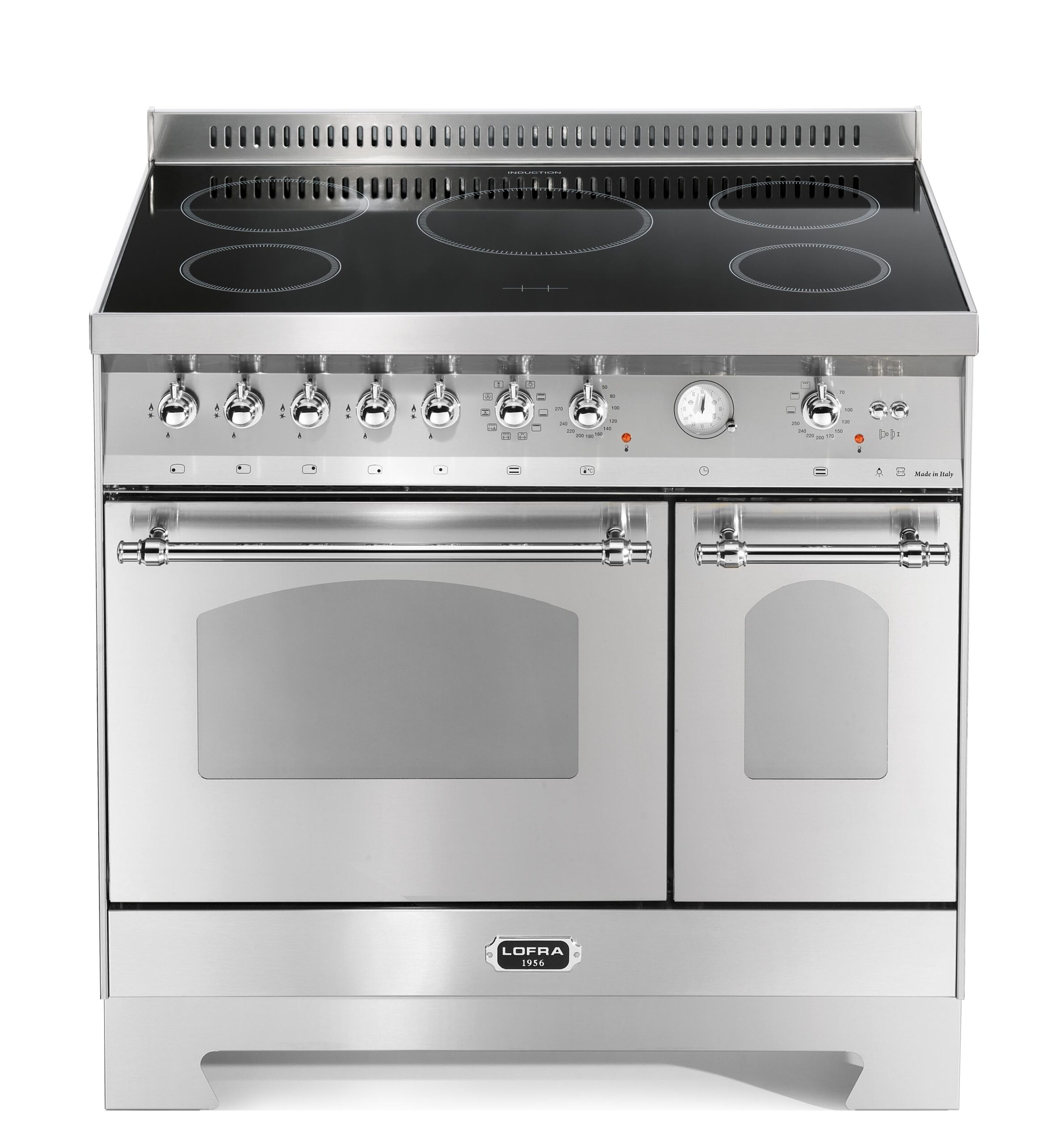 lofra-dolcevita-rsd96mfte-5i-cuisini-re-induction-90-cm-inox-chrome image 1