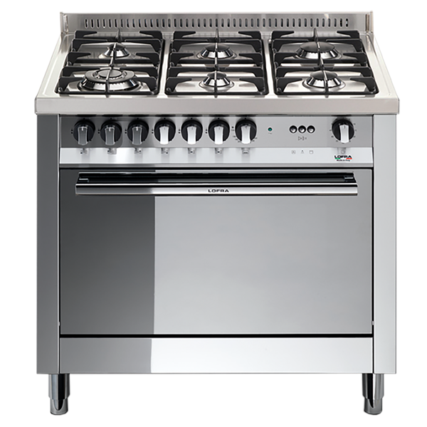 lofra-maxima-mg96gv-cis-cuisini-re-gaz-5-feux-inox-101-l image 1