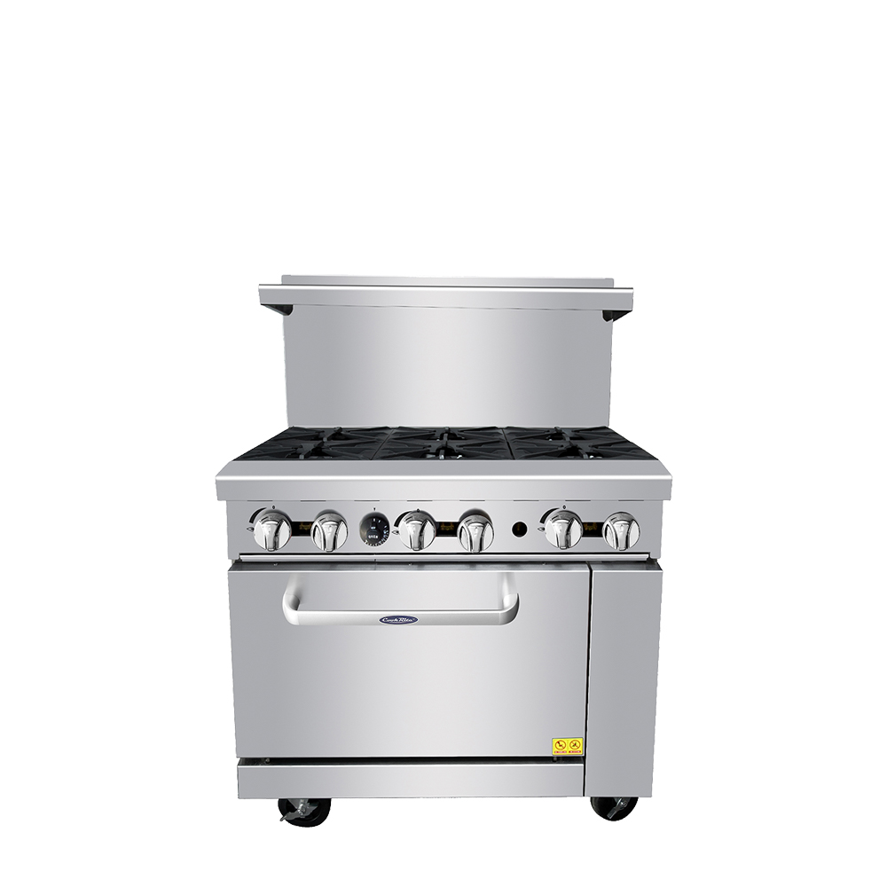 atosa-agr-6b-cuisini-re-gaz-6-br-leurs-four-inox-36-pouces image 1