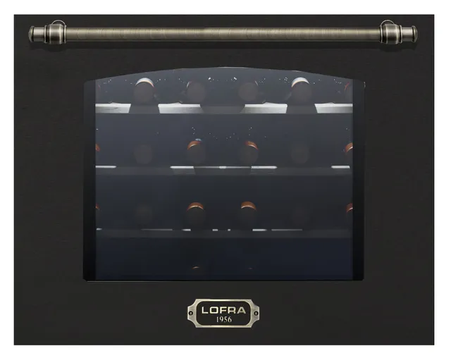 lofra-bottle-cooler-zbrnm24t-cave-vin-24-bouteilles-noir-bronze image 1