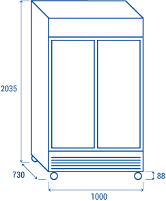 cool-head-drinks-dc-800h-armoire-boissons-vitr-e-800-l image 6
