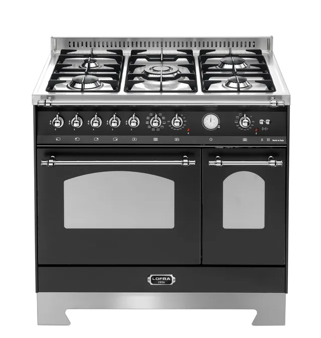 lofra-dolcevita-rnmd96gvgte-ci-cuisini-re-gaz-noir-90cm image 1