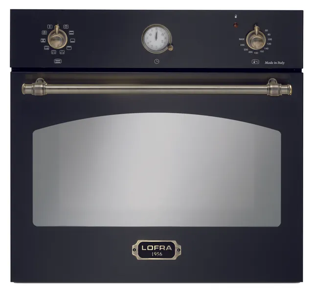 lofra-dolcevita-frnm69ee-four-noir-mat-60-cm-72-l-bronze image 1