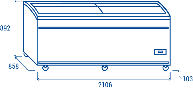 cool-head-europe-freezer-vf-2100sw-cong-lateur-lot-2100-mm image 6