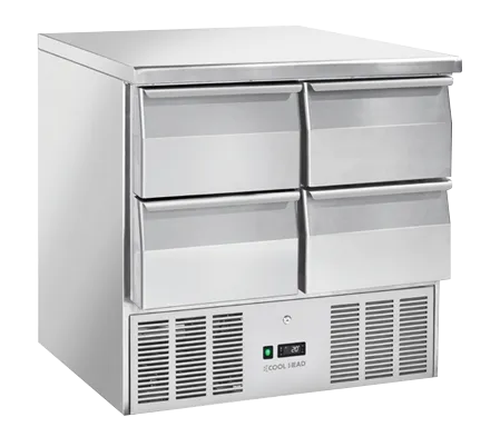 cool-head-inox-crd-94a-saladette-gn1-1-4-tiroirs-classe-c image 1