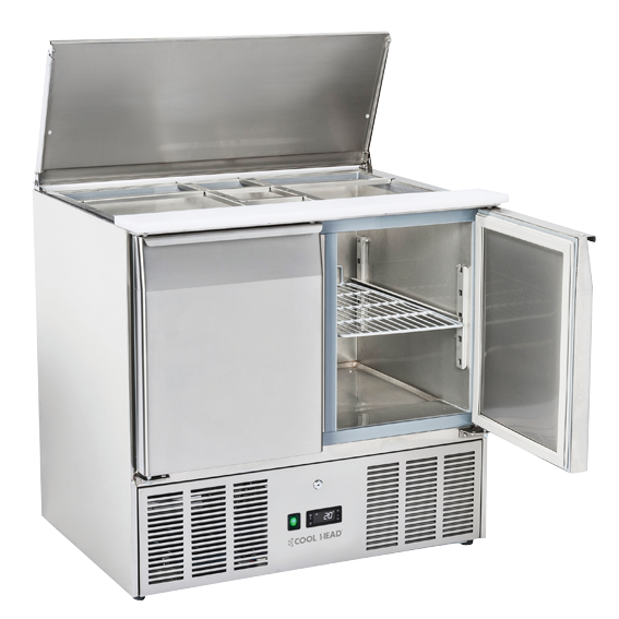 cool-head-inox-cr-90a-saladette-r-frig-r-e-gn1-1-inox image 1