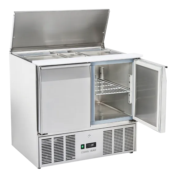 cool-head-inox-cr-90a-saladette-r-frig-r-e-gn1-1-inox image 1