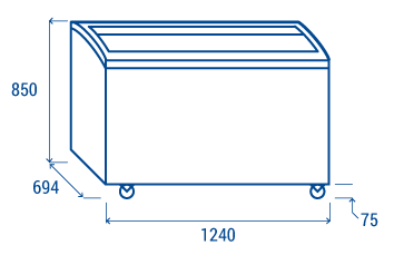 cool-head-europe-freezer-cg-409a-cong-lateur-coffre-400-l-vitr image 7