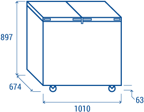 cool-head-freezer-cfb-300-cong-lateur-coffre-300-l-blanc image 6