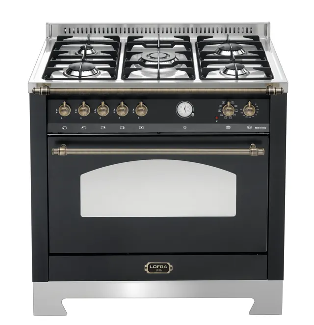 lofra-dolcevita-rnmg96mft-ci-cuisini-re-90-cm-noir-bronze image 1
