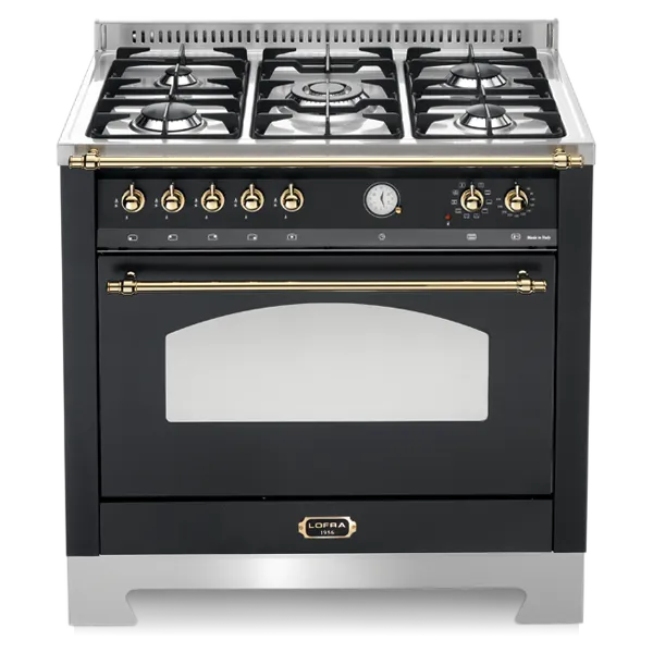 lofra-dolcevita-rnmg96mft-ci-cuisini-re-gaz-noir-90-cm image 1
