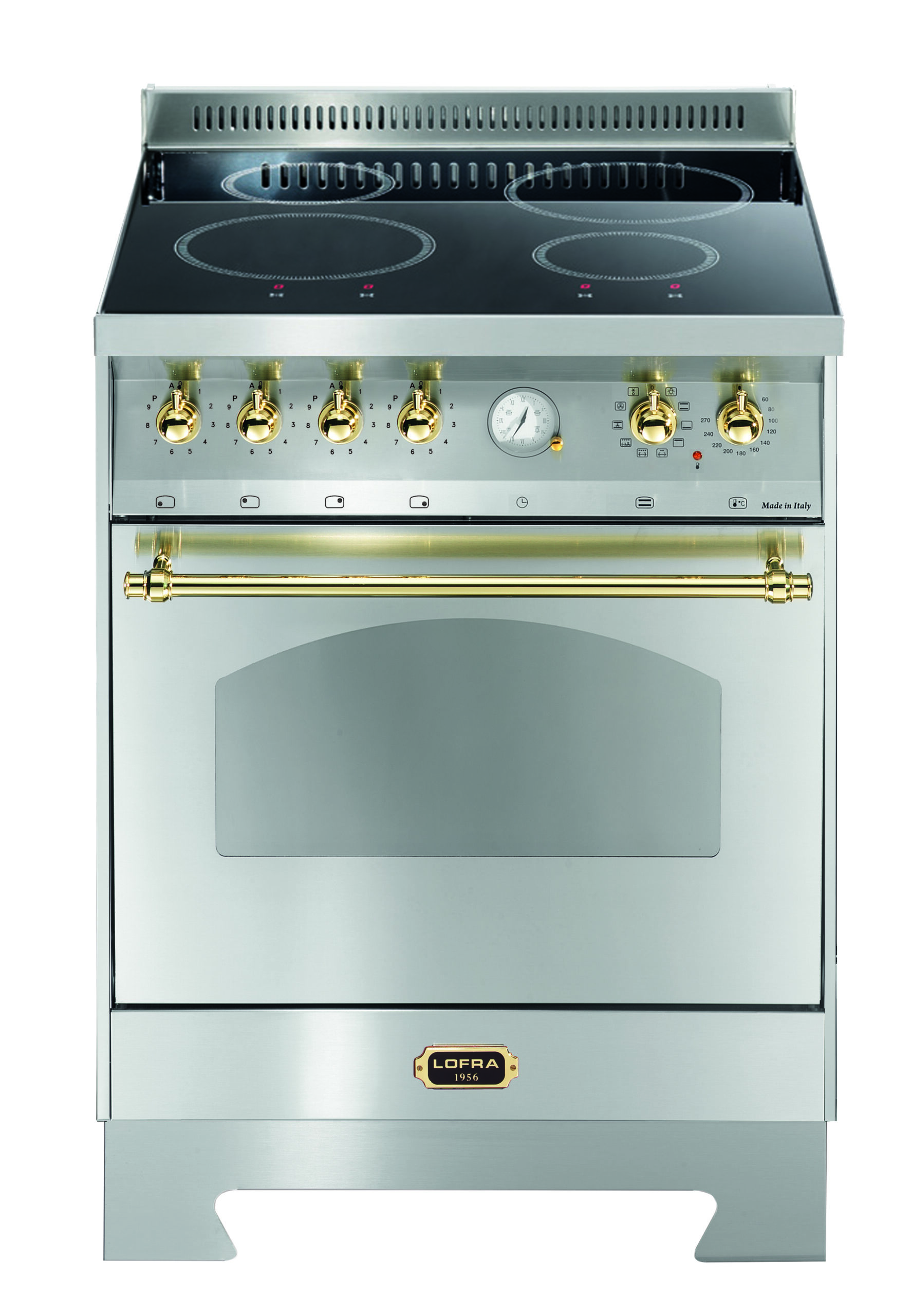 lofra-dolcevita-rs66mft-4i-cuisini-re-induction-inox-laiton image 1
