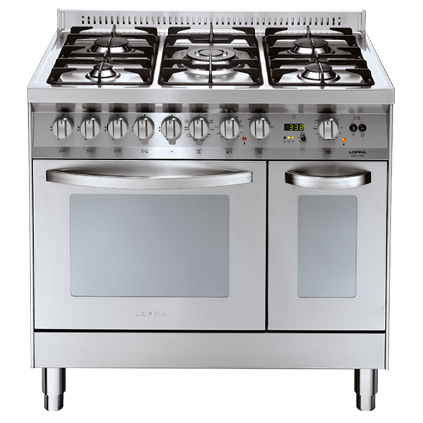 lofra-pd96gve-ci-cuisini-re-gaz-90-cm-inox-double-four image 1