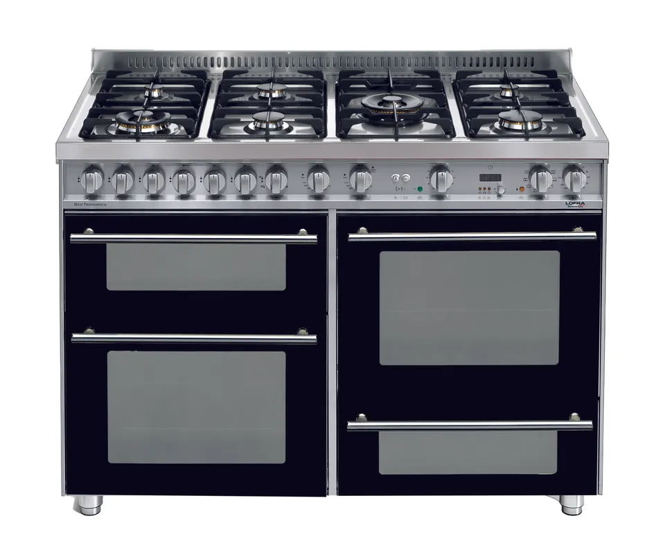 lofra-total-black-pnm126smfet-cuisini-re-5-feux-noir-triple-four image 1