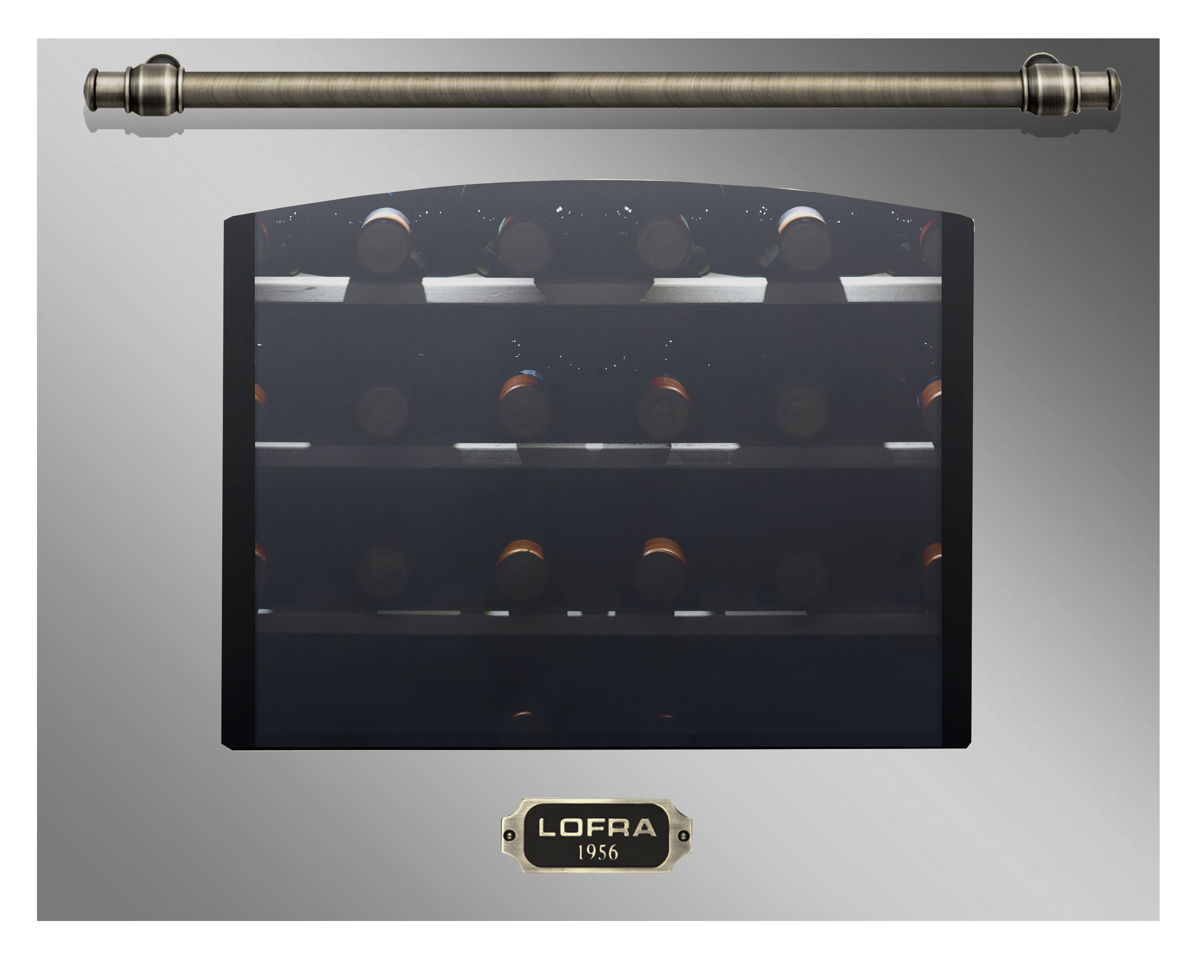 lofra-bottle-cooler-zbrs24t-cave-vin-24-bouteilles-bronze image 1