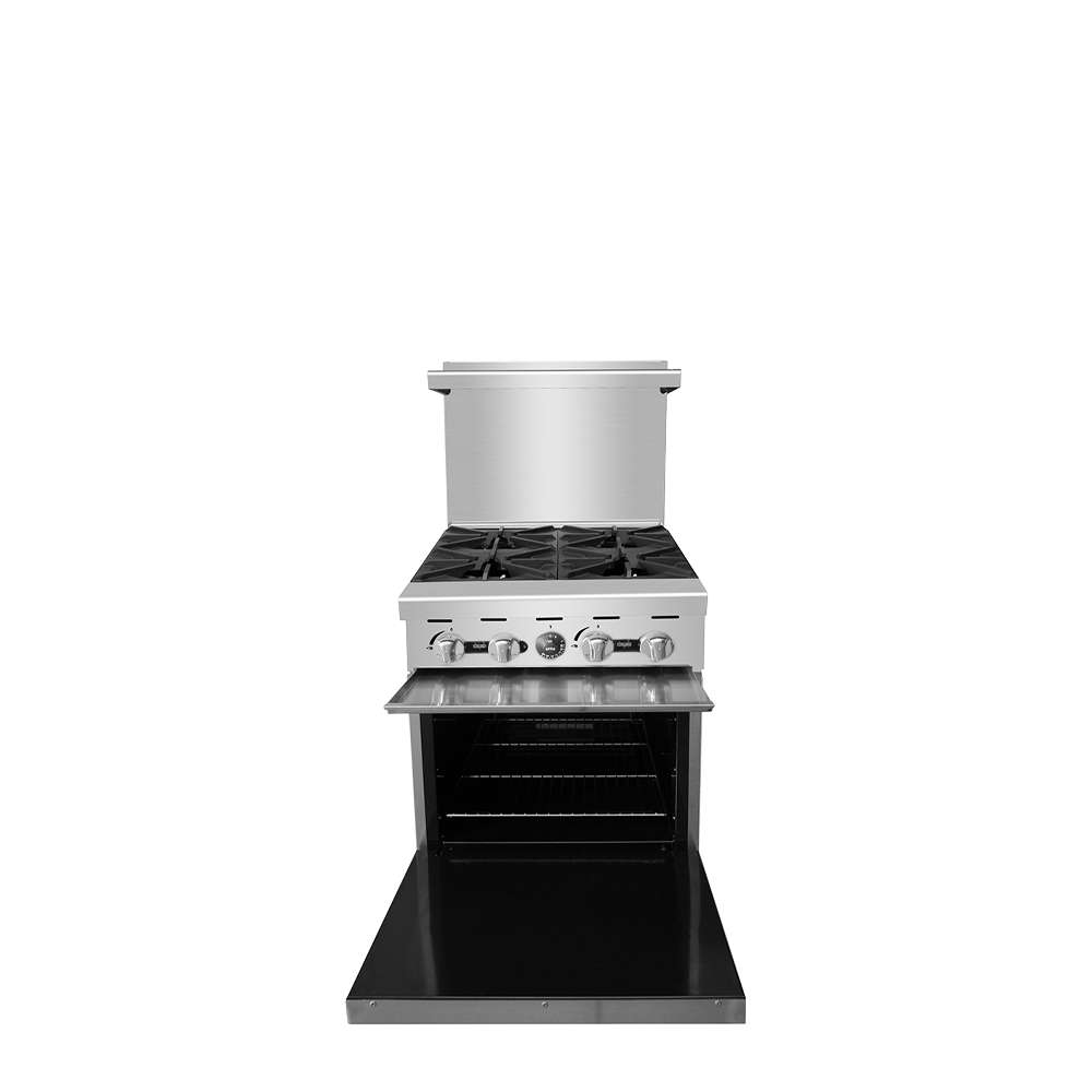cookrite-agr-4b-fourneau-gaz-4-feux-avec-four-inox image 2