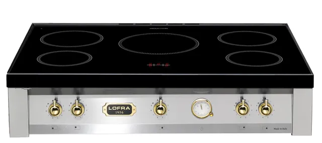 lofra-dolcevita-trs96-5i-plaque-induction-inox-laiton-90-cm image 1
