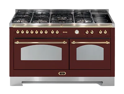lofra-dolcevita-rrd156mft-cuisini-re-150-cm-rouge-laiton image 1