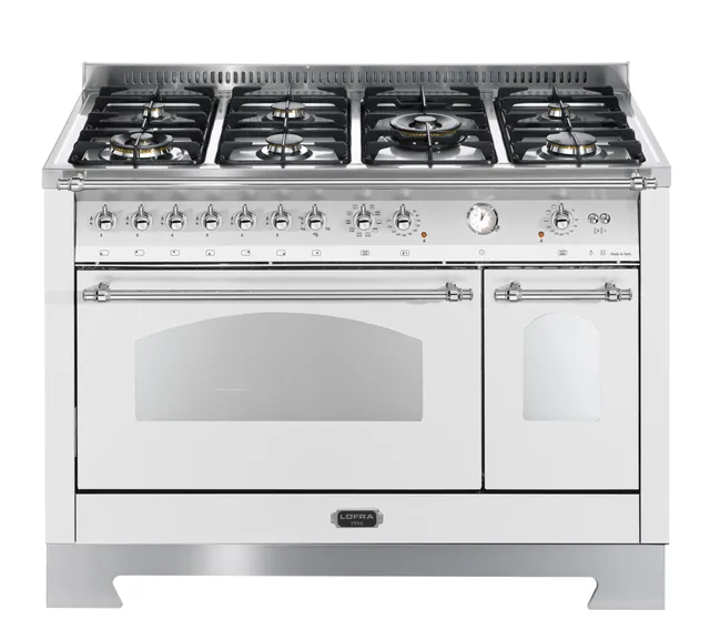 lofra-dolcevita-rbpd126mft-e-cuisini-re-blanc-perle-chrome-120-cm image 1