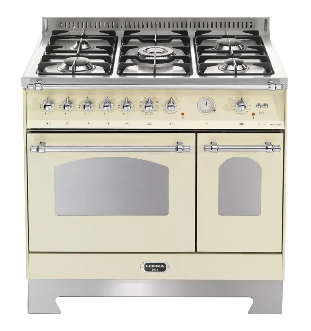 lofra-dolcevita-rbid96gvgte-ci-cuisini-re-90-cm-ivoire image 1