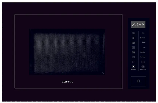 lofra-microonde-fmnm6t25me-micro-ondes-25l-noir-grill-900w image 1
