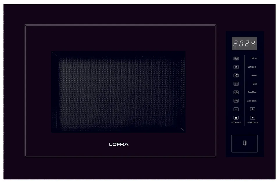 lofra-microonde-fmnm6t25me-micro-ondes-25l-noir-grill-900w image 1