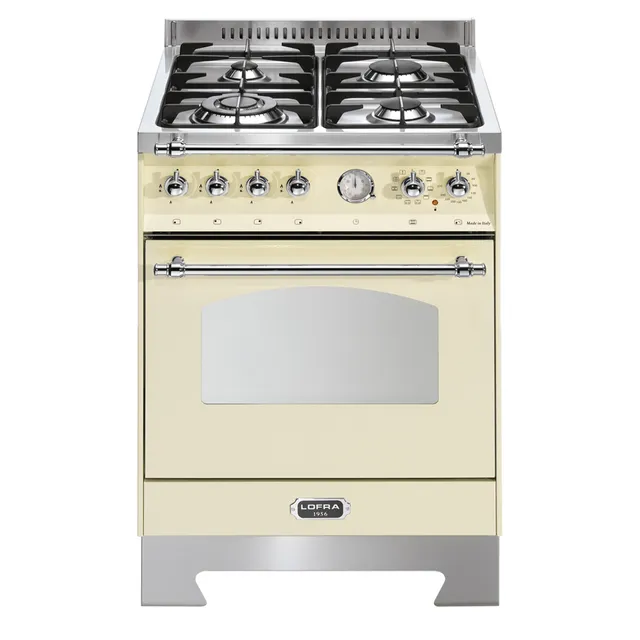 lofra-dolcevita-rbi66mft-c-cuisini-re-mixte-ivoire-chrome image 1