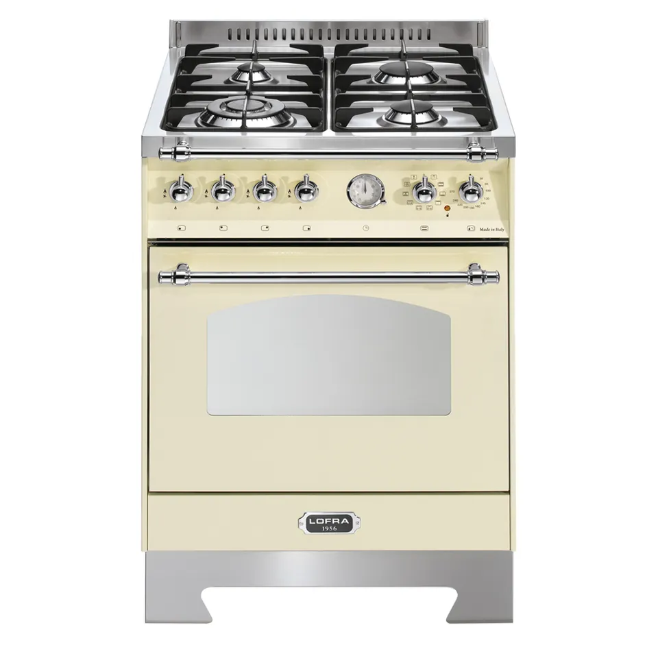 lofra-dolcevita-rbi66mft-c-cuisini-re-mixte-ivoire-chrome image 1