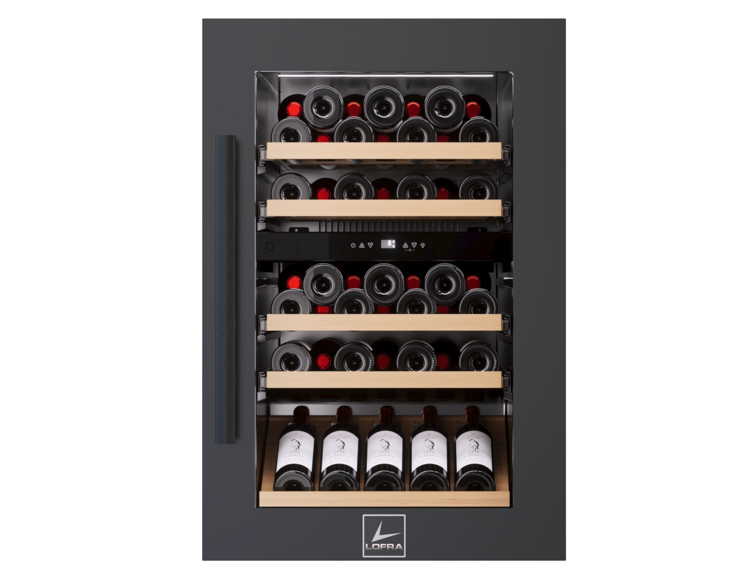 lofra-zbpnm41md-cave-vin-41-bouteilles-double-zone-132-l image 1