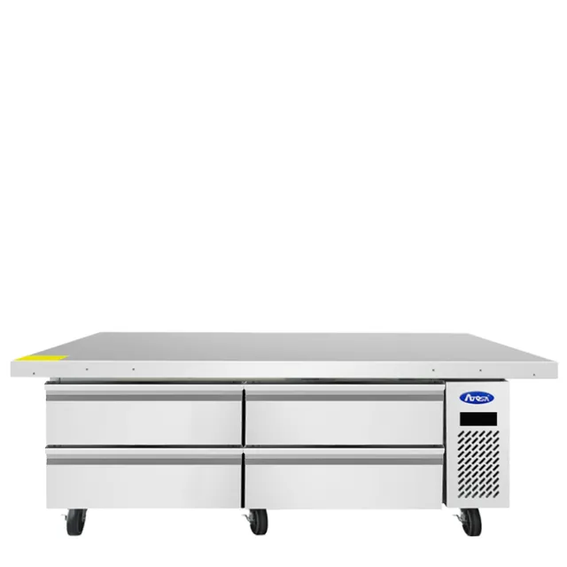 atosa-mgf8464gr-soubassement-cong-lateur-2-tiroirs-inox image 1