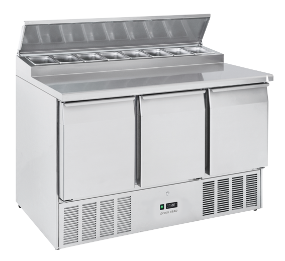 cool-head-inox-crs-93a-saladette-r-frig-r-e-gn1-1-inox image 1