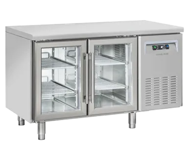 cool-head-europe-inox-srg-2100-table-r-frig-r-e-porte-vitr-e-inox image 1