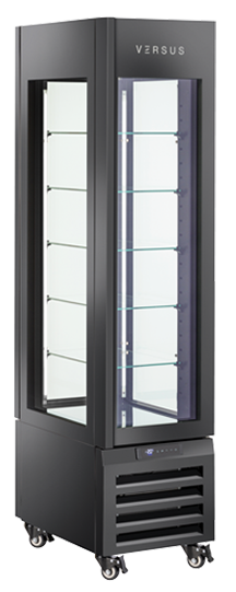 cool-head-display-vrp-304b-vitrine-panoramique-noir-260-l image 1