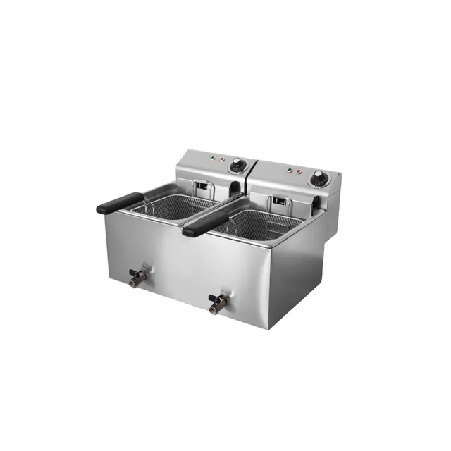 horekus-cocina-f88fc-friteuse-double-8-8l-robinet image 1