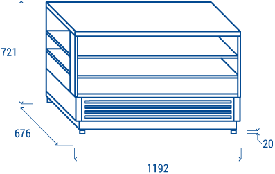 cool-head-display-rg-1200-vitrine-horizontale-led image 6